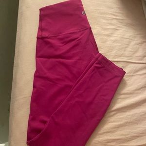 Lululemon wunder train high rise leggings 25”